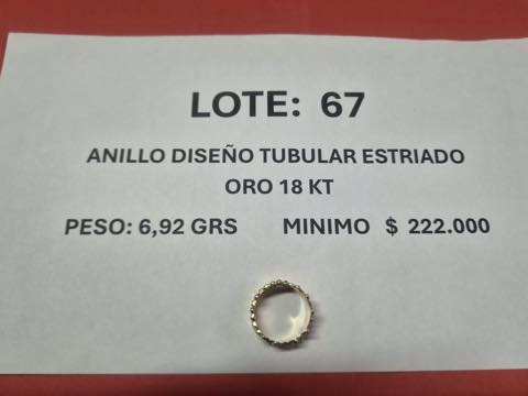 Especies — lote 67 del remate DICREP en Sryec