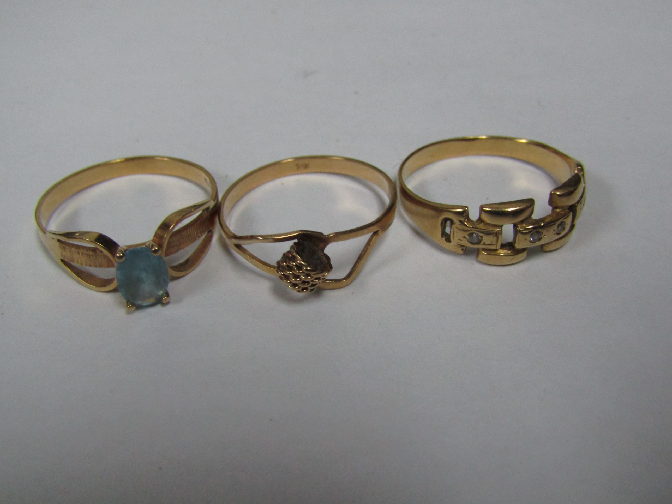 Tres Anillo Dama — lote 123 del remate DICREP en Talca