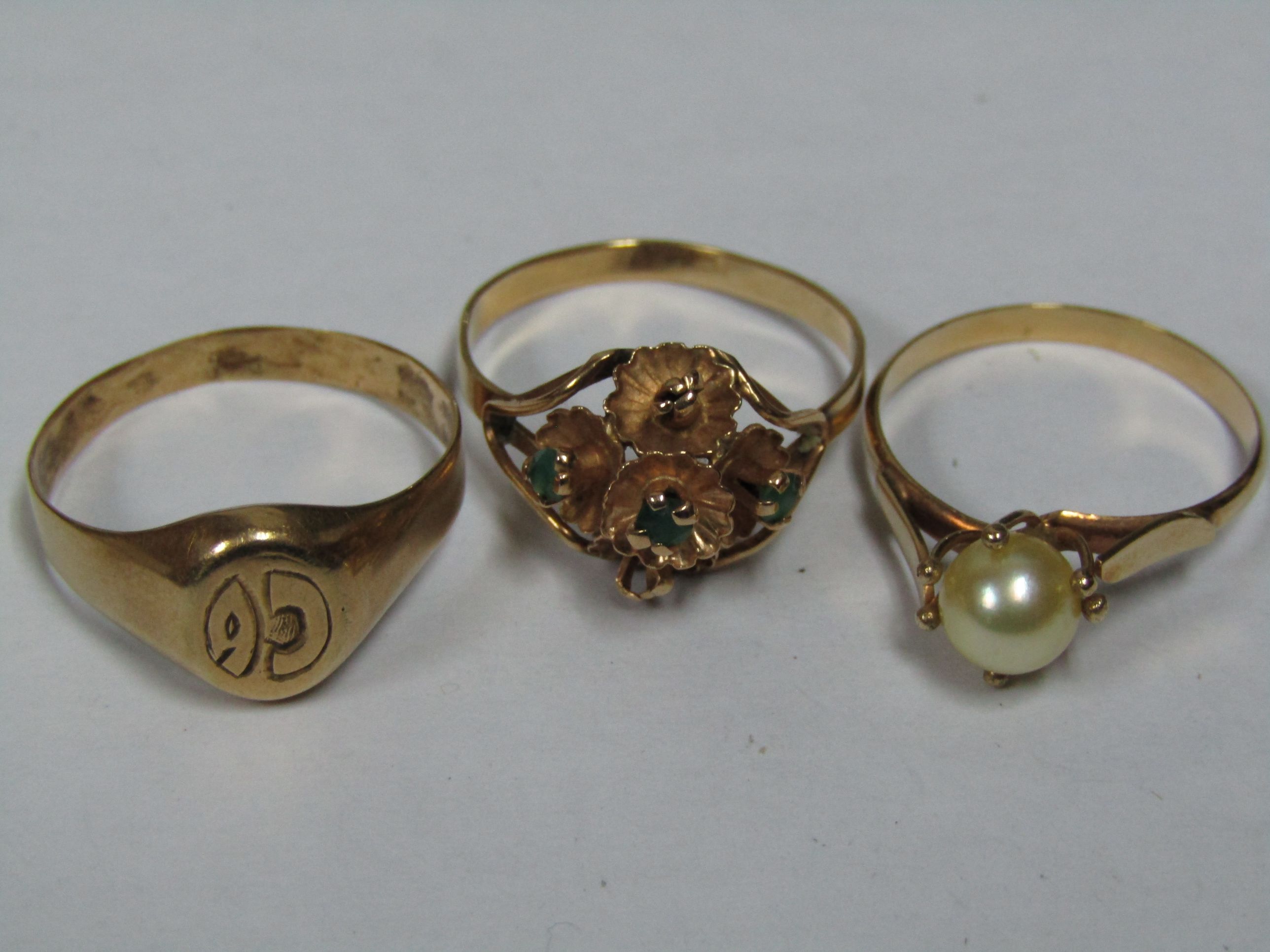 Tres Anillo Dama — lote 131 del remate DICREP en Talca