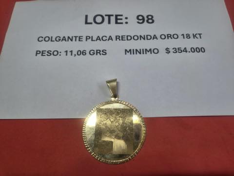Especies — lote 98 del remate DICREP en Sryec
