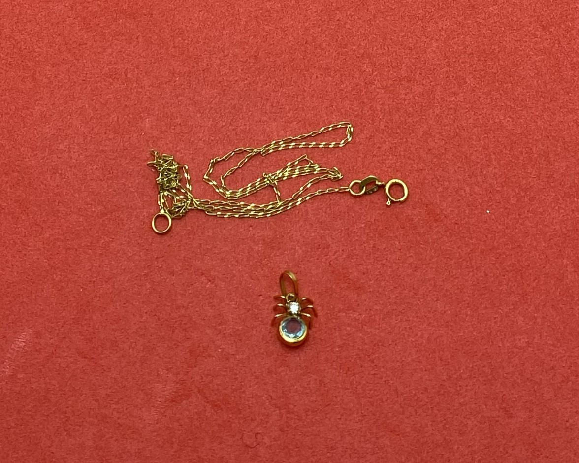 01 Gargantilla Oro 18 K — lote 176 del remate DICREP en Valdivia