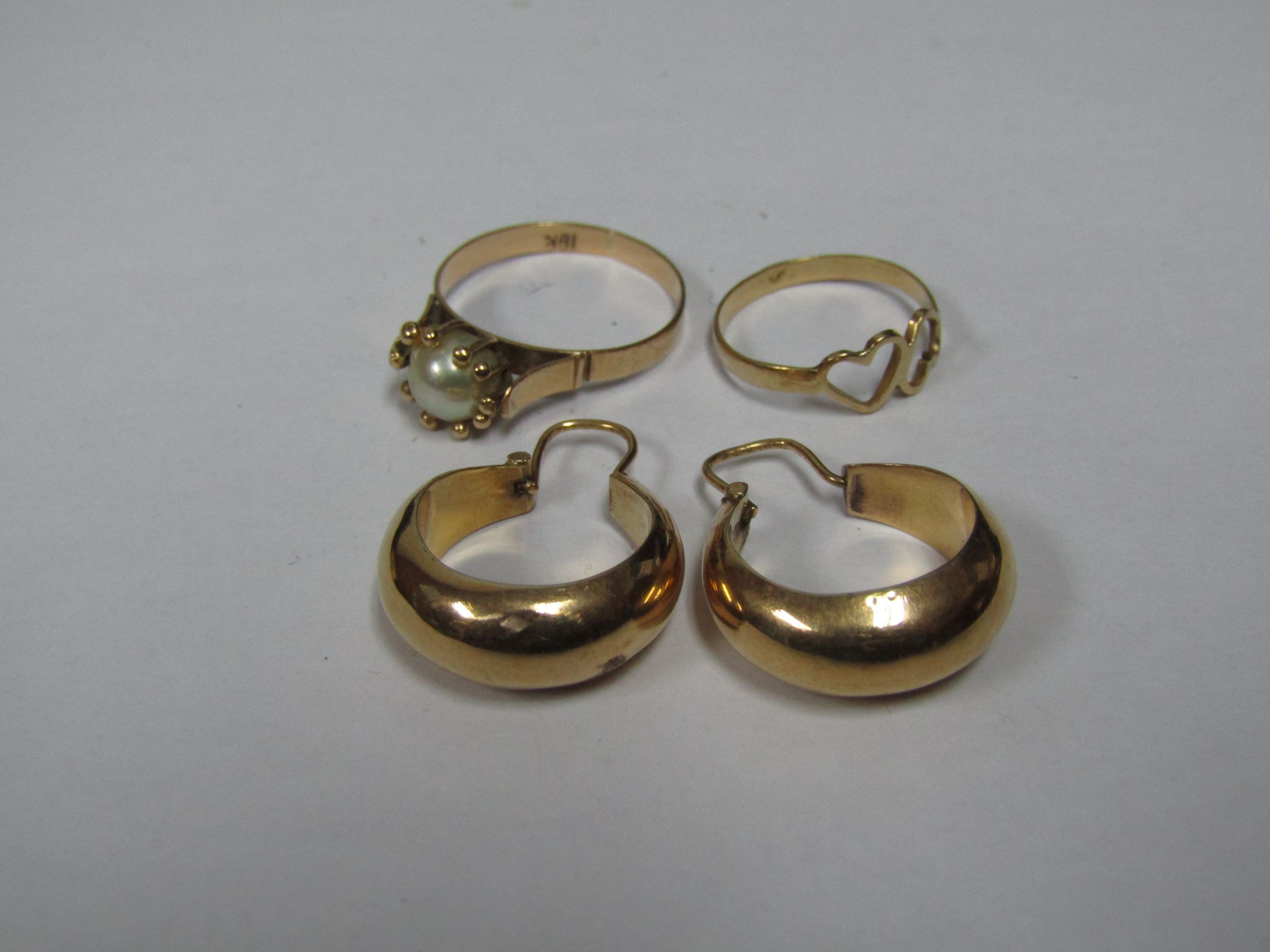 Par Aros-Dos Anillo Dama — lote 119 del remate DICREP en Talca