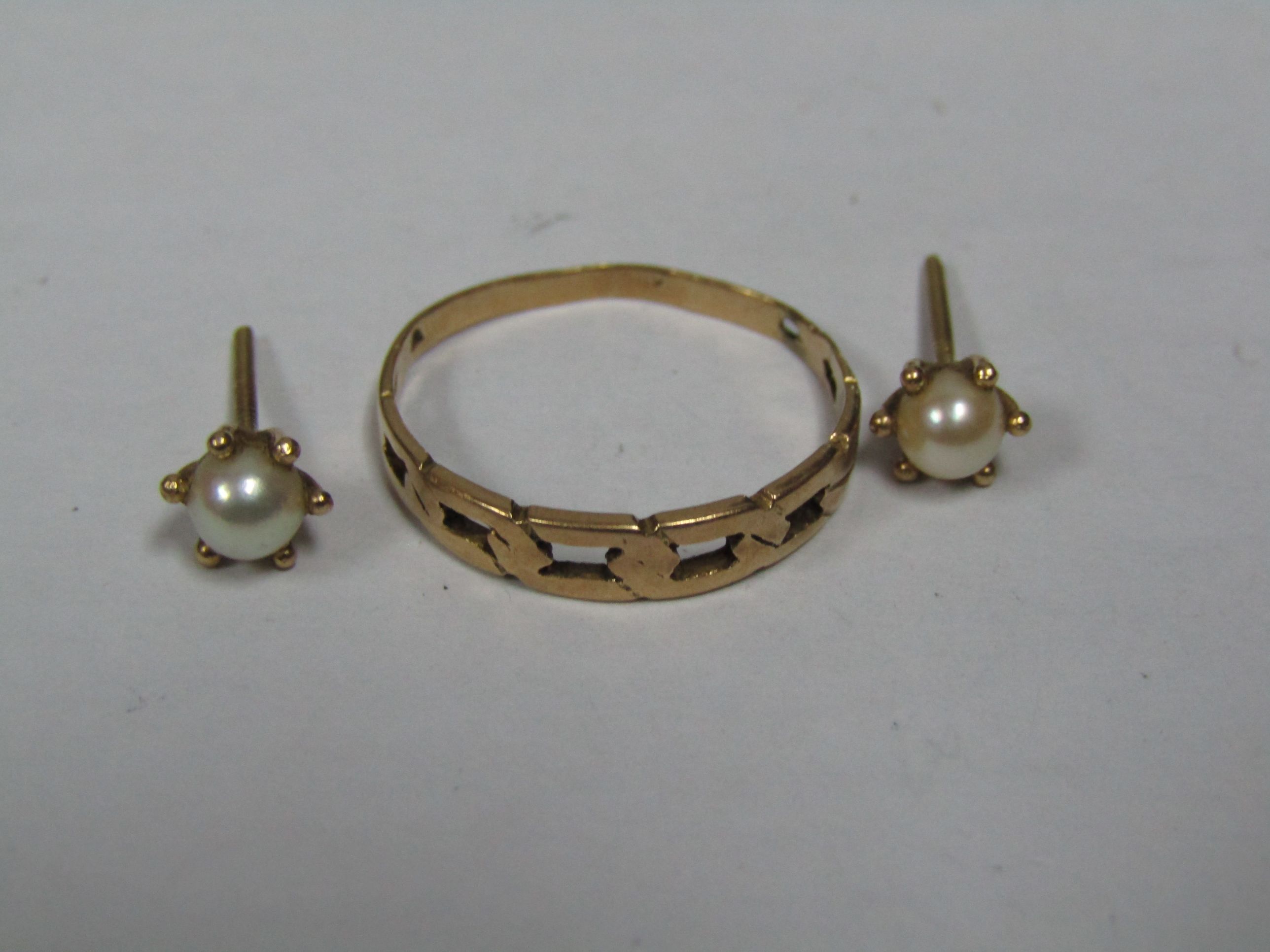 Par Aros-Anillo Dama — lote 137 del remate DICREP en Talca