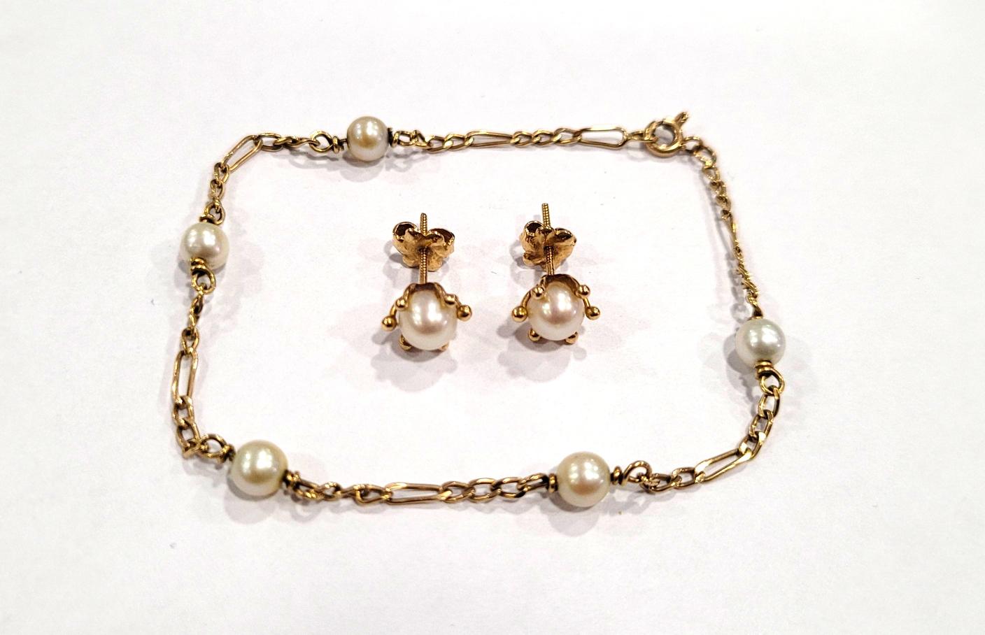 Par De Aros - Pulsera — lote 601 del remate DICREP en Rancagua