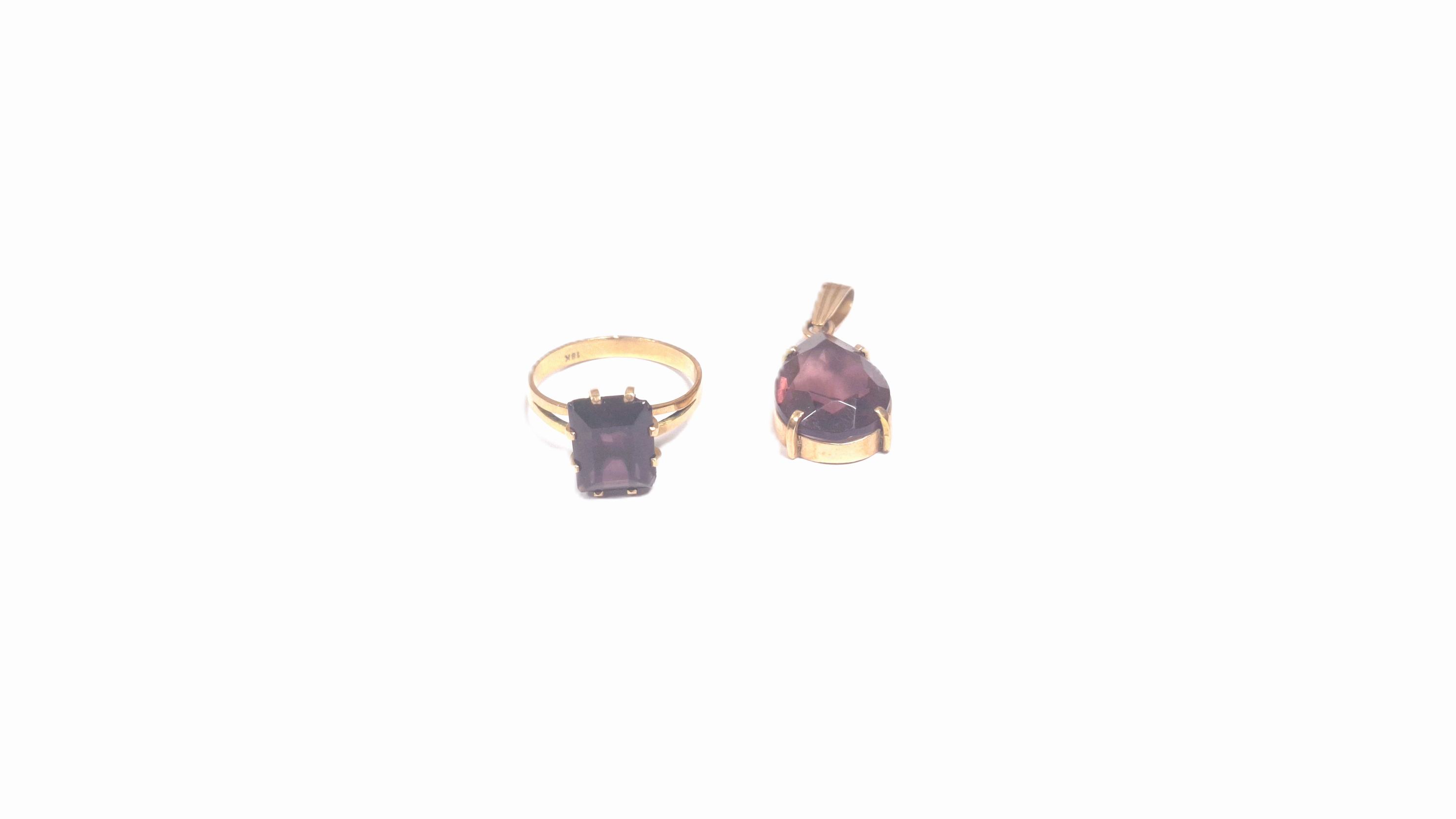 Anillo Y Colgante — lote 98 del remate DICREP en Los Andes