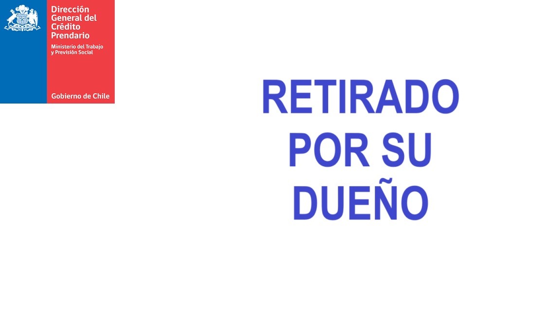 Anillo Dama — lote 65 del remate DICREP en Los Andes