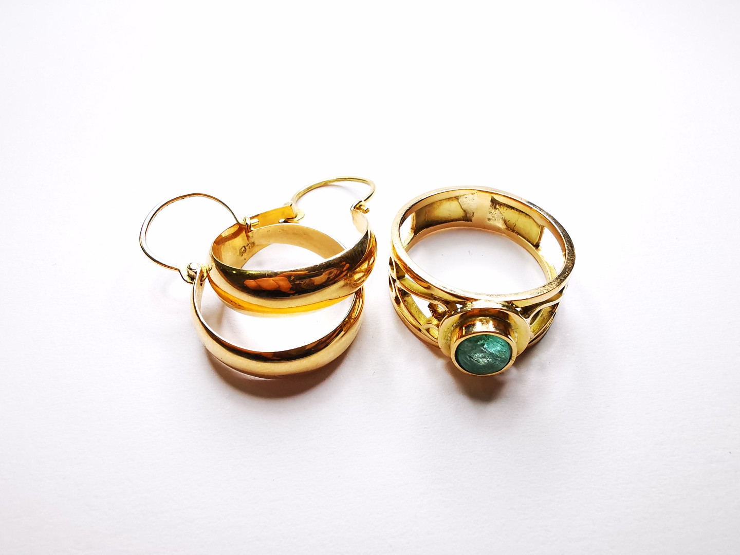 Par Aros - Anillo Dama — lote 94 del remate DICREP en Valparaíso