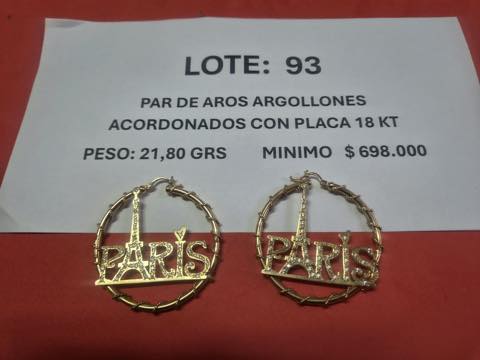 Especies — lote 93 del remate DICREP en Sryec
