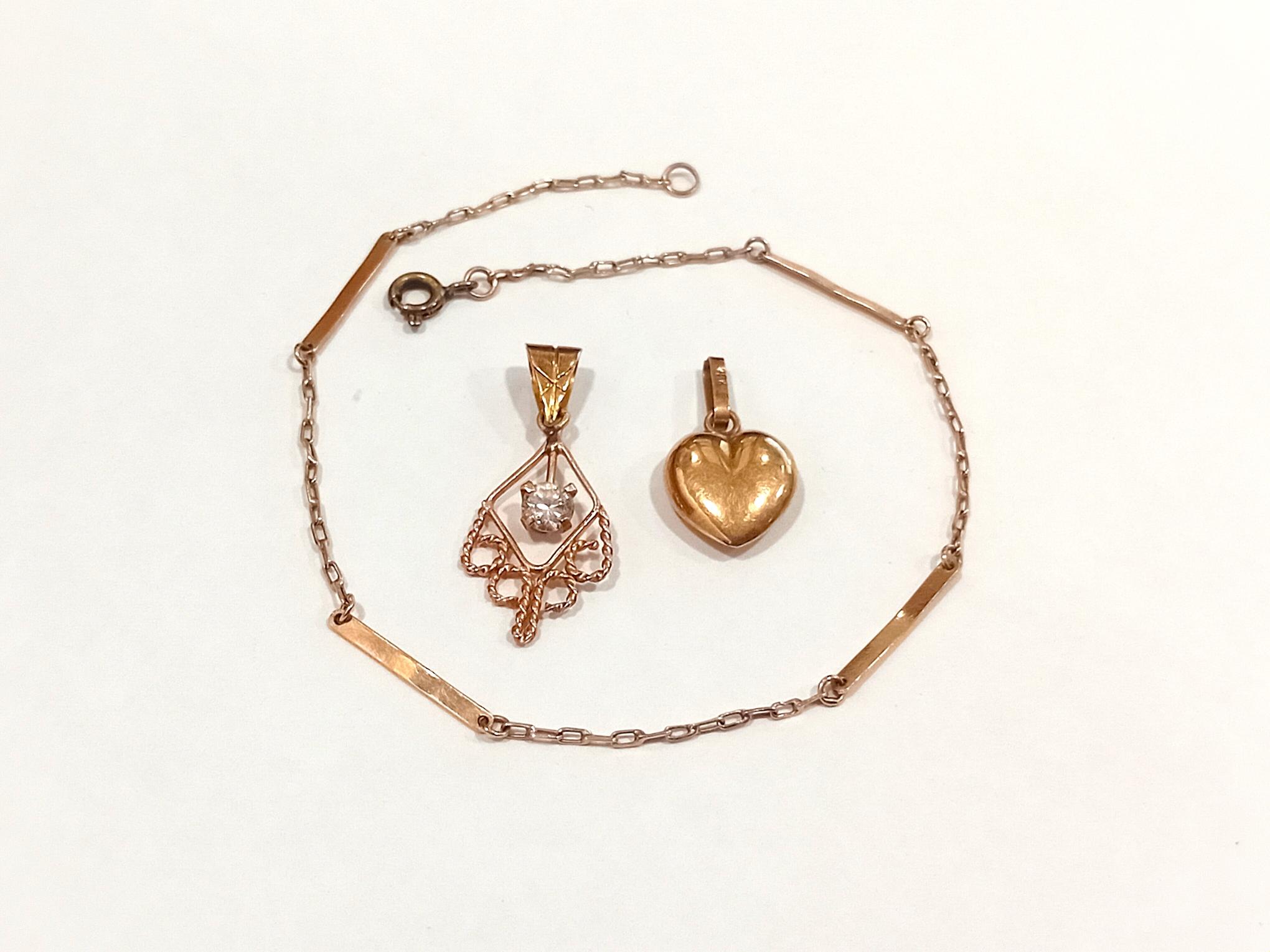 2 Colgante - Pulsera — lote 392 del remate DICREP en Rancagua