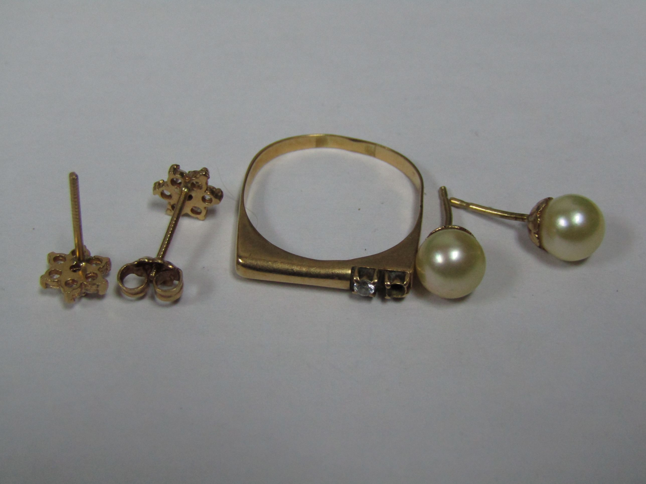 Dos Par Aros-Anillo Dama — lote 59 del remate DICREP en Talca
