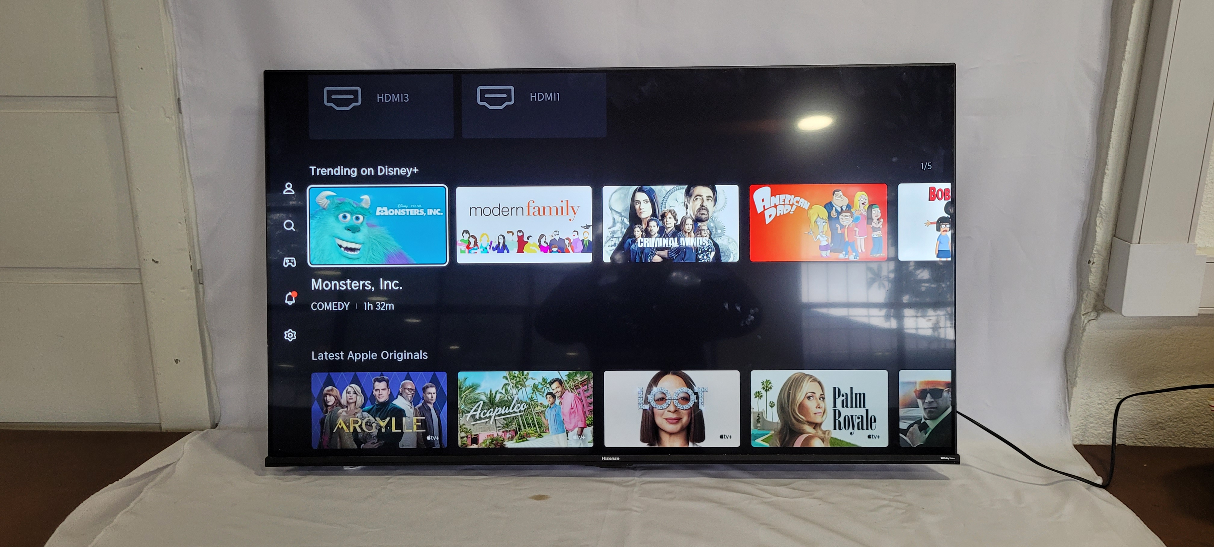 Televisor — lote 921 del remate DICREP en Rancagua