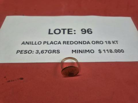 Especies — lote 96 del remate DICREP en Sryec