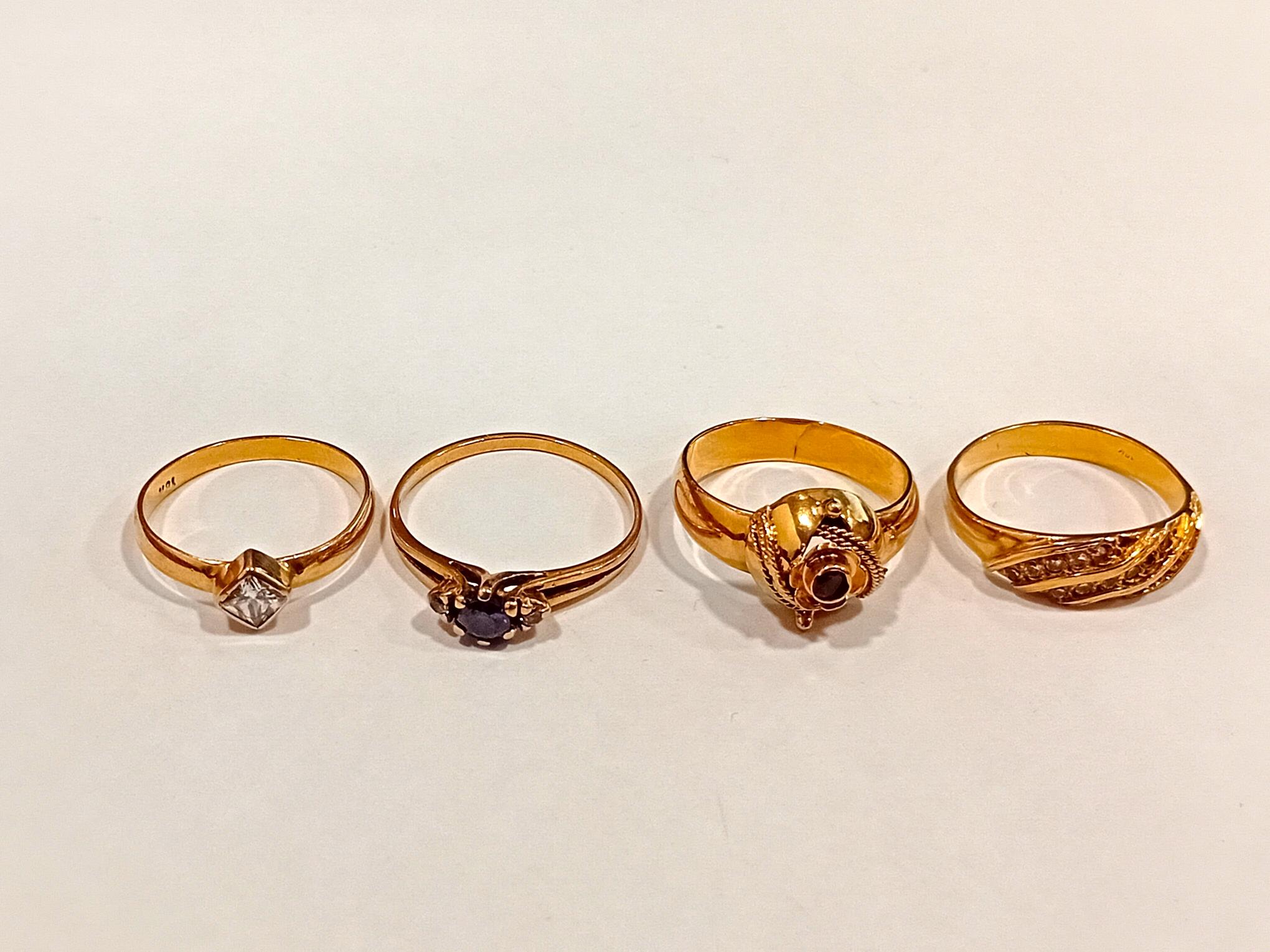 4 Anillos Dama — lote 659 del remate DICREP en Rancagua