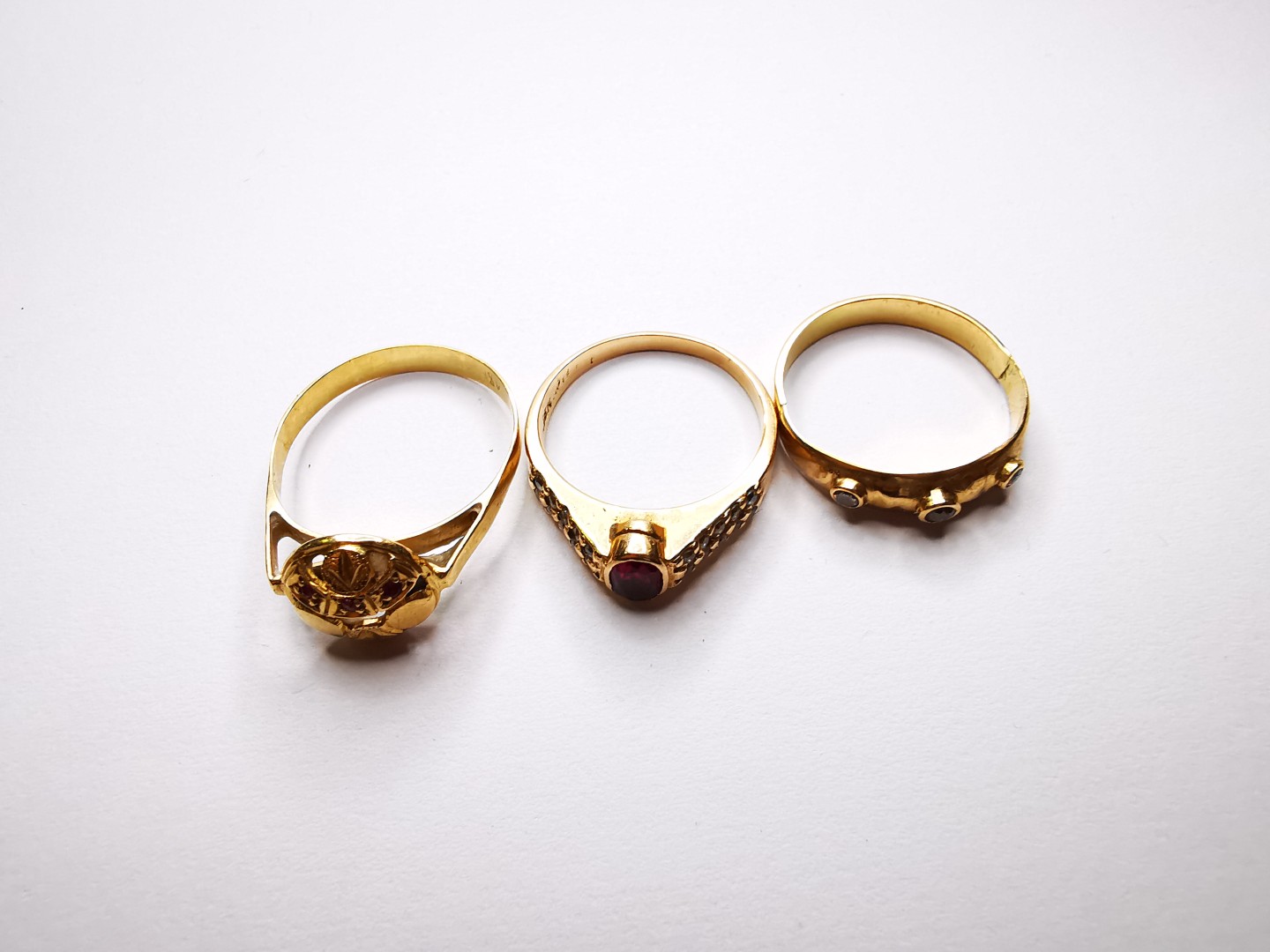 3 Anillos Dama — lote 271 del remate DICREP en Valparaíso